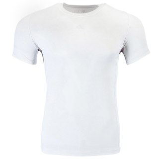 Koszulka męska adidas Techfit Aeroready Short Sleeve biała IS7605 Adidas teamwear