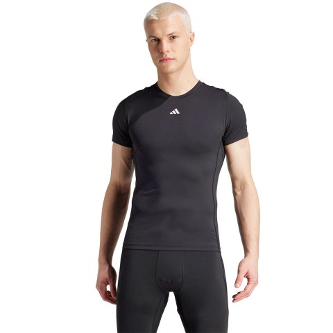Koszulka męska adidas Techfit Aeroready Short Sleeve czarna IS7606 Adidas teamwear