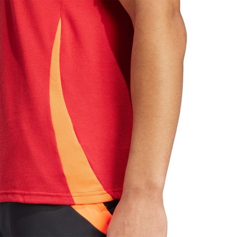 Koszulka męska adidas Tiro 24 Competition Polo czerwona IR7563 Adidas teamwear