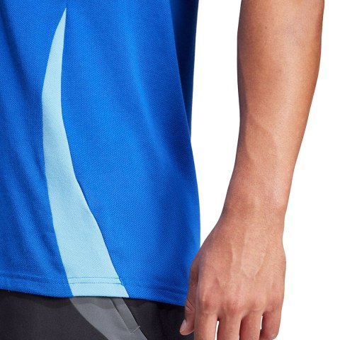 Koszulka męska adidas Tiro 24 Competition Polo niebieska IR7566 Adidas teamwear