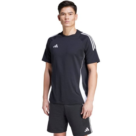 Koszulka męska adidas Tiro 24 Sweat czarna IJ9954 Adidas teamwear