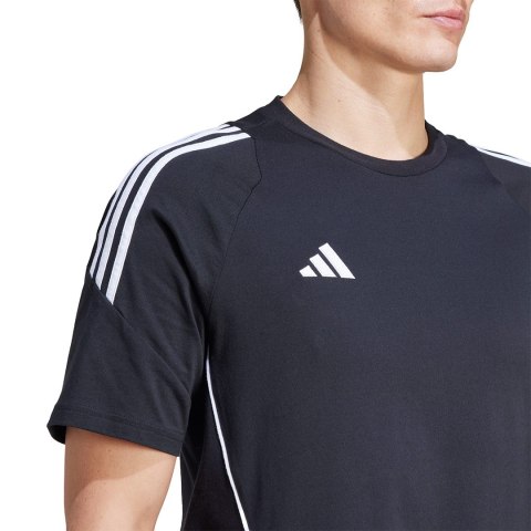 Koszulka męska adidas Tiro 24 Sweat czarna IJ9954 Adidas teamwear