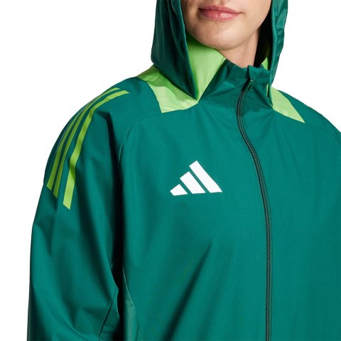 Kurtka męska adidas Tiro 24 Competition All-Weather zielona IR9521 Adidas teamwear
