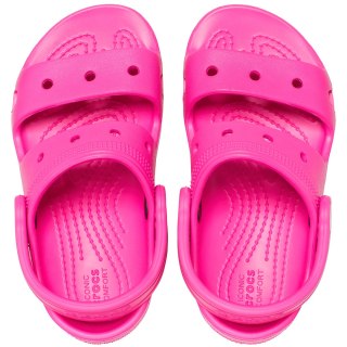 Sandały dla dzieci Crocs Classic Kids Sandals T różowe 207537 6UB Crocs