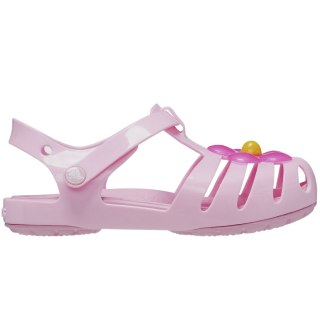 Sandały dla dzieci Crocs Isabela Charm Sandals różowe 208445 6S0 Crocs