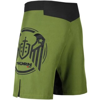 Spodenki treningowe męskie Thorn Fit Combat 2.0 Wings zielone Thorn Fit