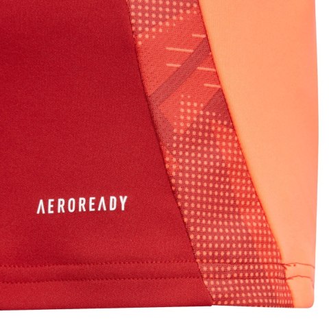 Bluza dla dzieci adidas Tiro 24 Competition Training Top czerwono-pomarańczowa IS1652 Adidas teamwear