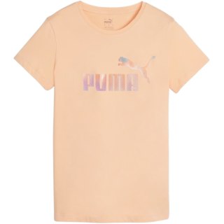 Koszulka damska Puma ESS+ Summer Daze Tee brzoskwiniowa 679921 45 Puma