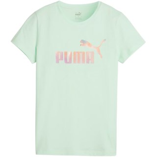 Koszulka damska Puma ESS+ Summer Daze Tee miętowa 679921 88 Puma