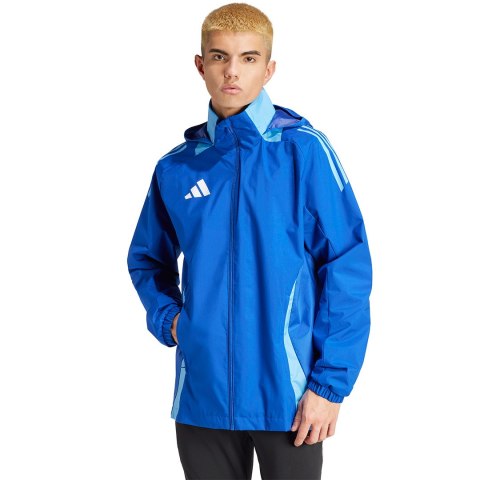 Kurtka męska adidas Tiro 24 Competition All-Weather niebieska IR7561 Adidas teamwear