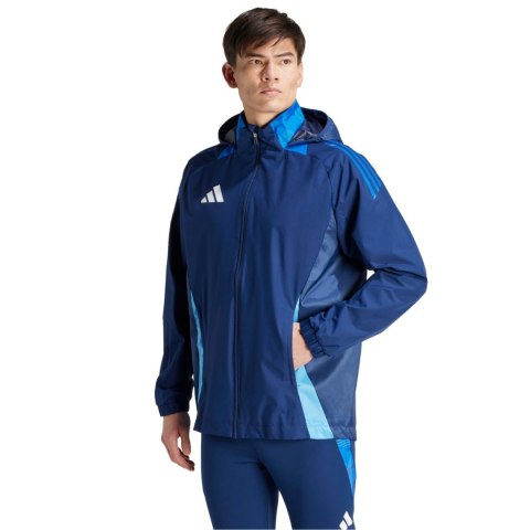 Kurtka męska adidas Tiro 24 Competition All-Weather niebieska IR9520 Adidas teamwear