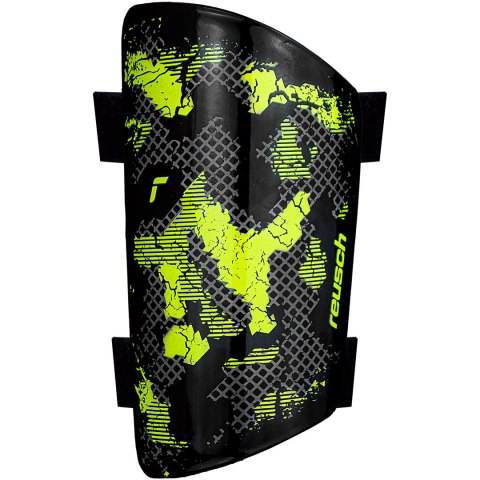 Ochraniacze piłkarskie Reusch Perform Shinguard zielono-czarne 5377047 7752 Reusch