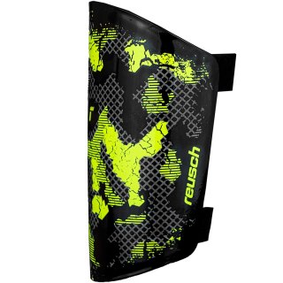 Ochraniacze piłkarskie Reusch Perform Shinguard zielono-czarne 5377047 7752 Reusch