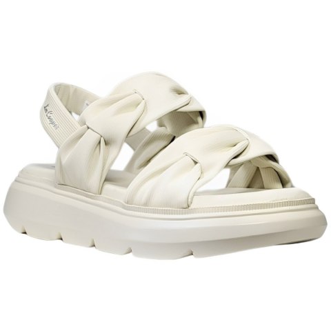Sandały damskie Lee Cooper kremowe LCW-24-47-2704LA Lee Cooper