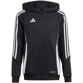 Bluza dla dzieci adidas Tiro 24 Training Hoodie czarna IJ9960 Adidas teamwear