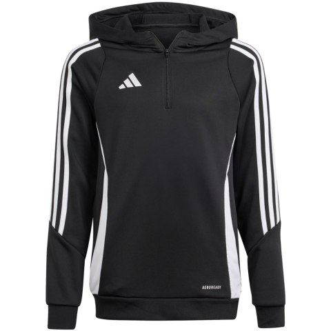 Bluza dla dzieci adidas Tiro 24 Training Hoodie czarna IJ9960 Adidas teamwear