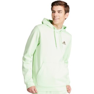 Bluza męska adidas Essentials Fleece Hoodie zielona IN0327 Adidas