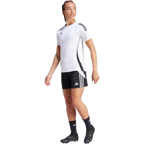 Koszulka damska adidas Tiro 24 Jersey biało-czarna IS1024 Adidas teamwear