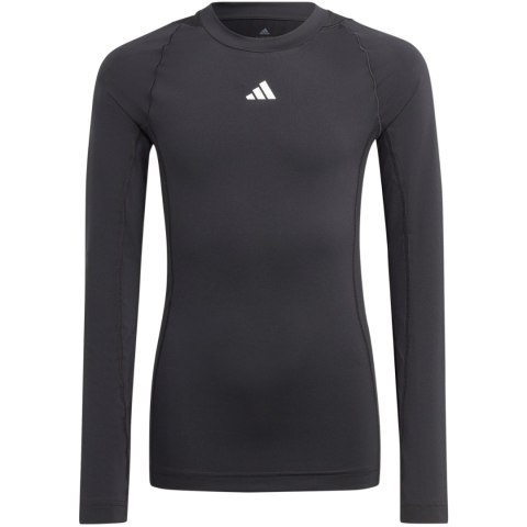 Koszulka dla dzieci adidas Techfit Aeroready Long Sleeve Tee czarna IA2025 Adidas teamwear