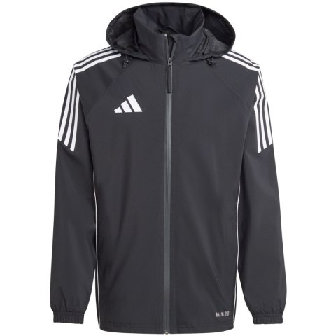 Kurtka męska adidas Tiro 24 Rain czarno-biała IJ7390 Adidas teamwear