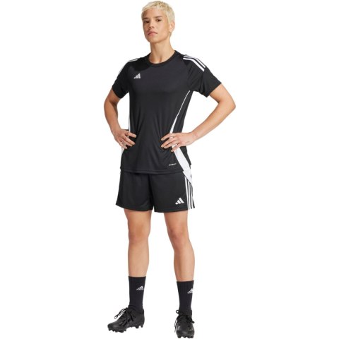 Spodenki damskie adidas Tiro 24 Training czarno-białe IJ7665 Adidas teamwear