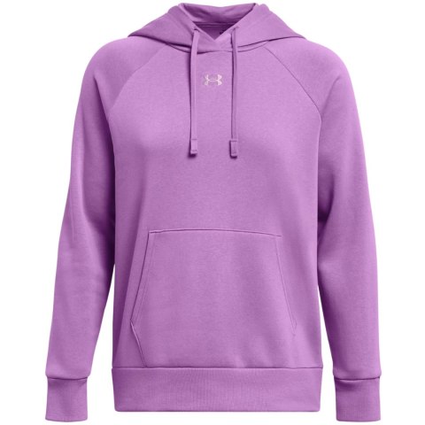 Bluza damska Under Armour Rival Fleece Hoodie fioletowa 1379500 560 Under Armour