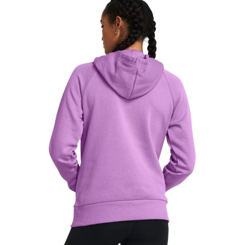 Bluza damska Under Armour Rival Fleece Hoodie fioletowa 1379500 560 Under Armour