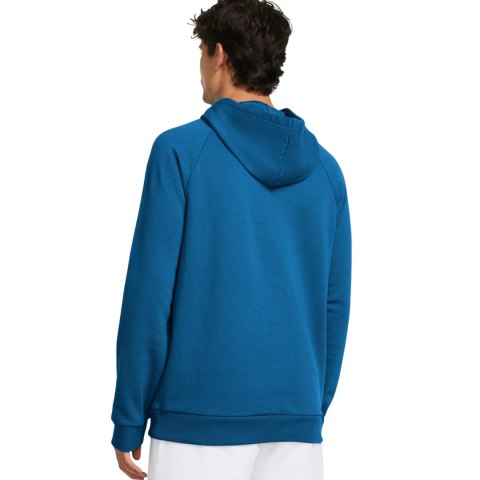 Bluza męska Under Armour Rival Fleece Hoodie niebieska 1379757 406 Under Armour