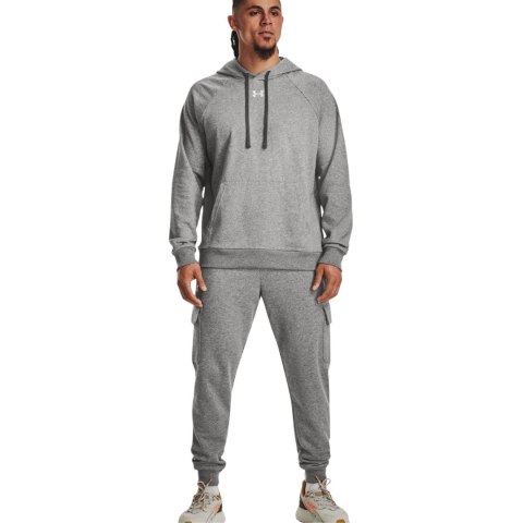 Bluza męska Under Armour Rival Fleece Hoodie szara 1379757 025 Under Armour