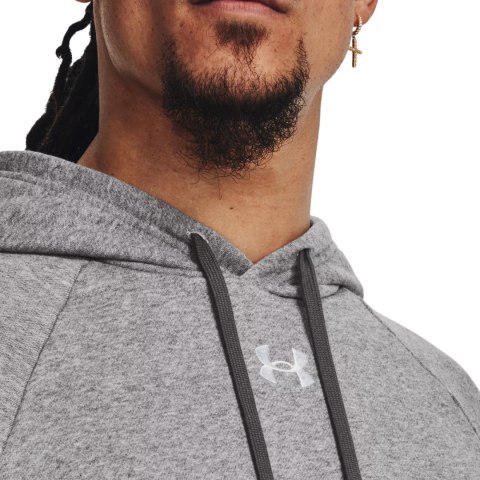 Bluza męska Under Armour Rival Fleece Hoodie szara 1379757 025 Under Armour
