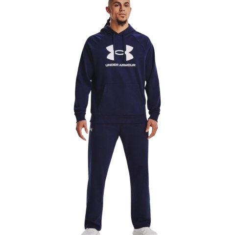 Bluza męska Under Armour Rival Fleece Logo HD granatowa 1379758 410 Under Armour