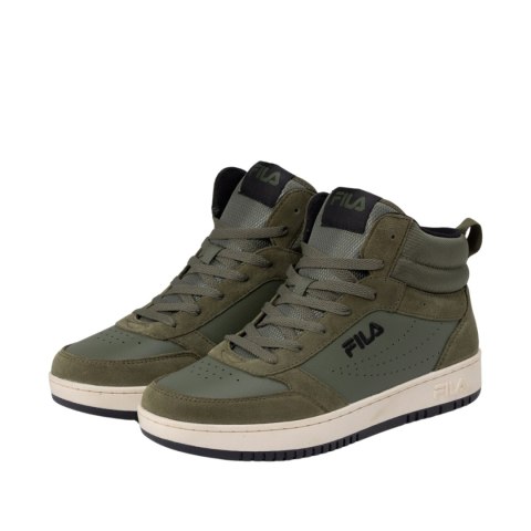 Buty męskie Fila Rega S mid oliwkowe FFM0367 60017 Fila