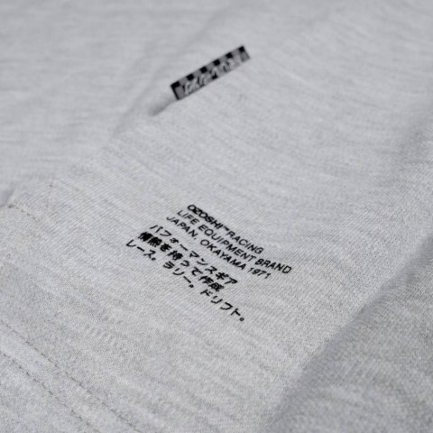 Koszulka męska Ozoshi Polo szara OZ93821 Ozoshi