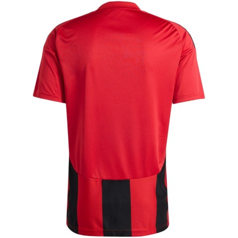 Koszulka męska adidas Striped 24 Jersey czerwono-czarna IW4556 Adidas teamwear