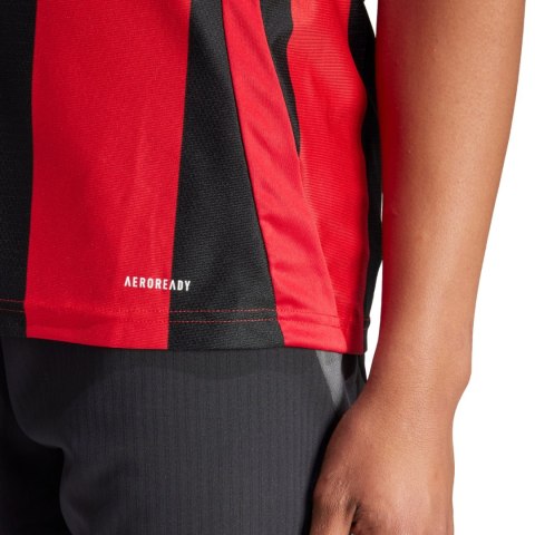 Koszulka męska adidas Striped 24 Jersey czerwono-czarna IW4556 Adidas teamwear