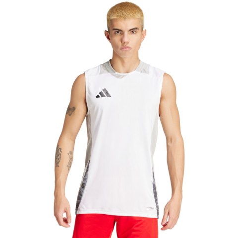 Koszulka męska adidas Tiro 24 Competition Training Sleeveless biała IR5479 Adidas teamwear