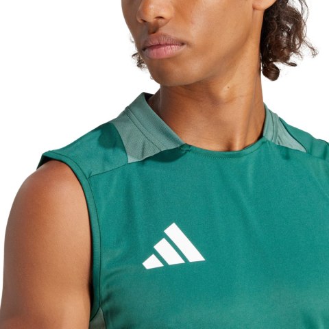 Koszulka męska adidas Tiro 24 Competition Training Sleeveless zielona IR5477 Adidas teamwear