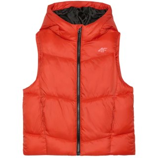 Kamizelka dla chłopca 4F M134 pomarańczowa 4FJWAW24TVJAM134 70S 4F