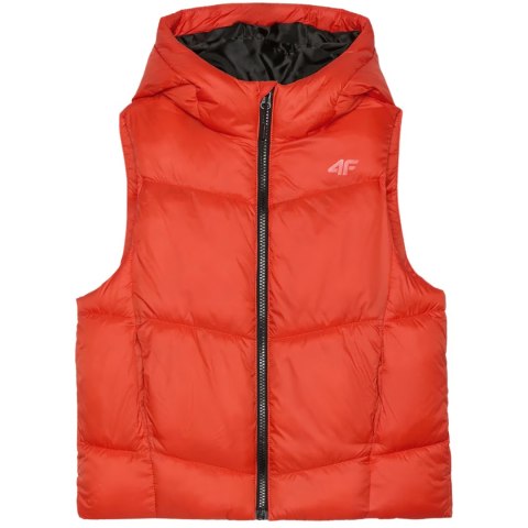 Kamizelka dla chłopca 4F M134 pomarańczowa 4FJWAW24TVJAM134 70S 4F