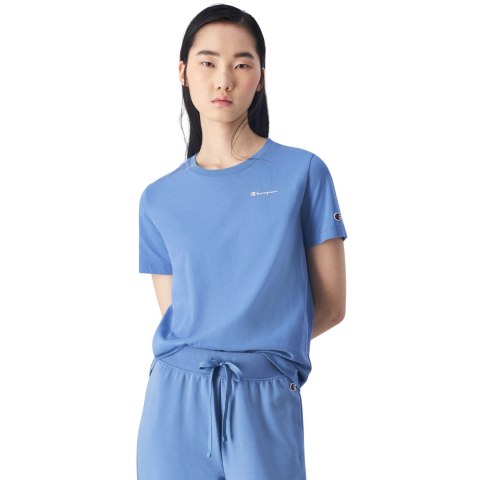 Koszulka damska Champion SS Tee niebieska 117535 BS099 Champion