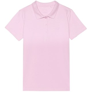 Koszulka damska polo 4F F317 jasny róż 4FWMM00TPTSF317 56S 4F