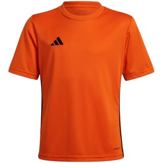 Koszulka dla dzieci adidas Tabela 23 Jersey pomarańczowo-czarna JJ1157 Adidas teamwear