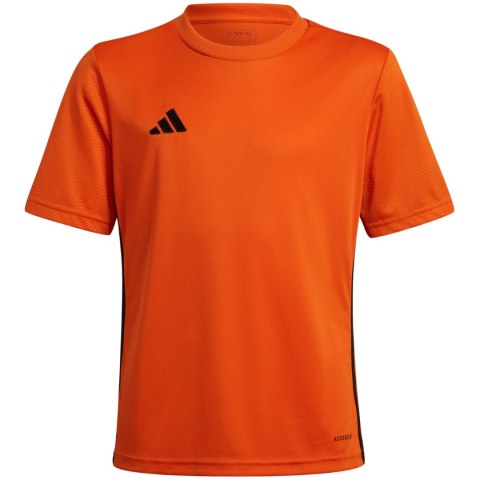 Koszulka dla dzieci adidas Tabela 23 Jersey pomarańczowo-czarna JJ1157 Adidas teamwear