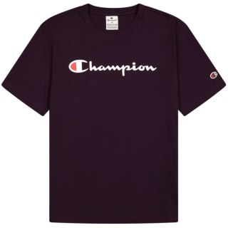 Koszulka męska Champion SS Tee fioletowa 220256 VS025 Champion