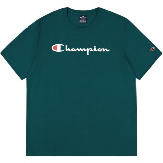 Koszulka męska Champion SS Tee zielona 220256 GS502 Champion