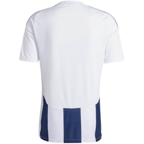 Koszulka męska adidas Striped 24 Jersey biało-niebieska IW4554 Adidas teamwear