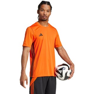 Koszulka męska adidas Tabela 23 Jersey pomarańczowo-czarna JI8827 Adidas teamwear