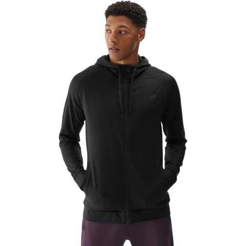 Bluza męska 4F M403 głęboka czerń 4FWAW24TFSWM403 20S 4F