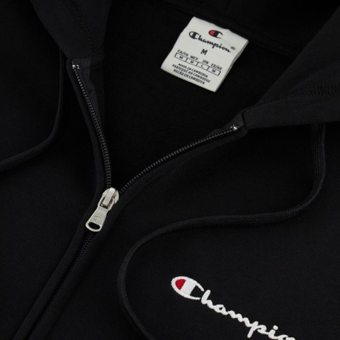 Bluza męska Champion Full Zip Hoodie czarna 220260 KK001 Champion
