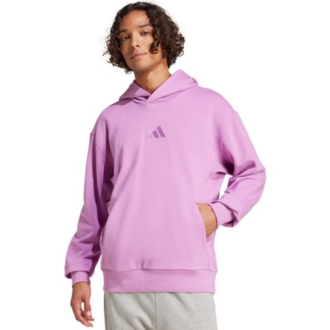 Bluza męska adidas ALL SZN French Terry Hoodie fioletowa IY4160 Adidas